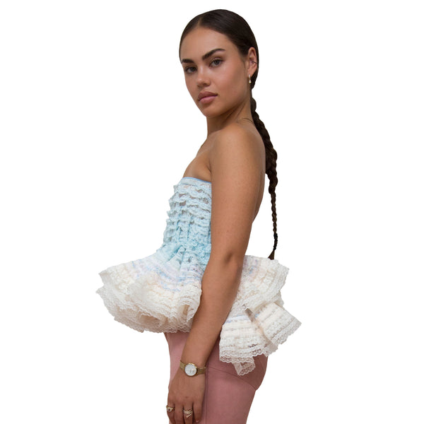 Lexa Lace Waterfall Corset